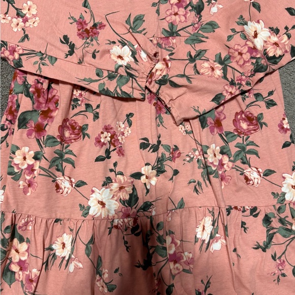 Girls Pink Floral Casual Dresses Bundle - Picture 5 of 11